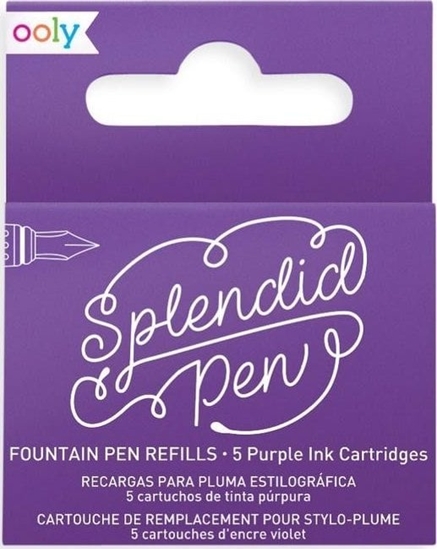 Picture of Teka Naboje uzupeniaj±ce Splendid fioletowe 5szt