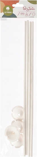 Picture of Teka Papierowe patyki do balonów 4szt