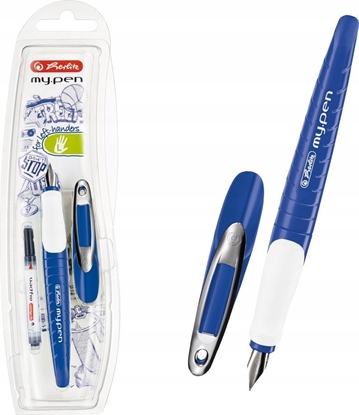 Attēls no Teka Pióro wieczne My.Pen M nieb/biae dla leworcznych