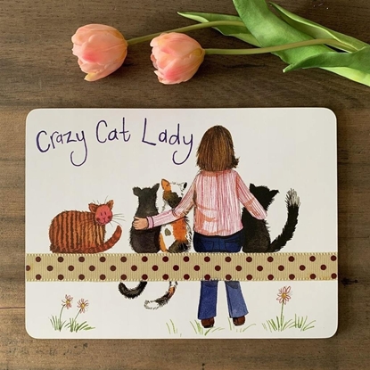 Изображение Teka Podkadka pod talerz MT57 Crazy Cat Lady Kociara