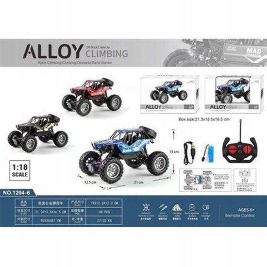 Picture of Teka Pojazd R/C Metalowy + adowarka