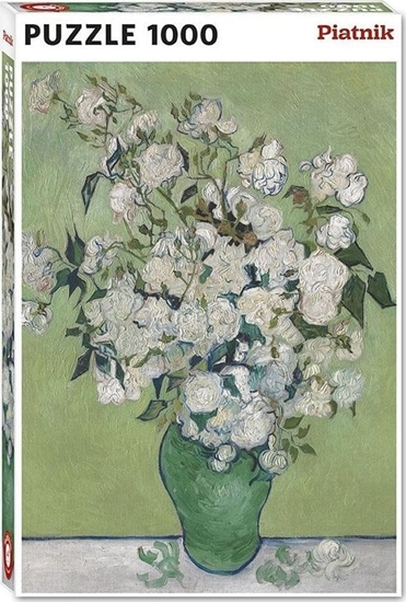 Изображение Teka Puzzle 1000 - Van Gogh, Wazon z róami PIATNIK