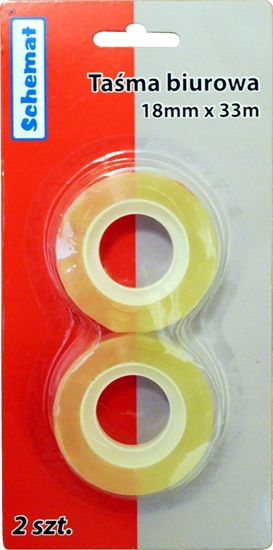 Picture of Teka Ta¶ma biurowa 18mmx33m (2szt)