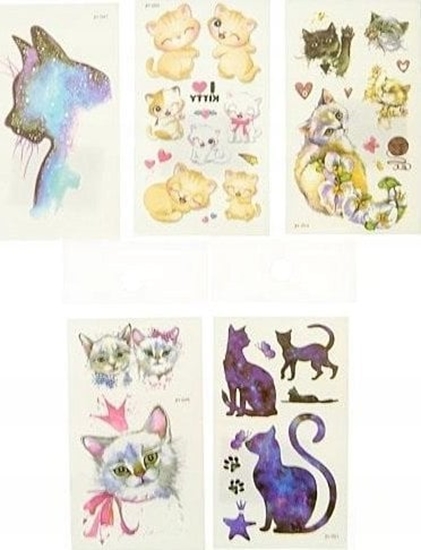 Picture of Teka Tatuae, naklejki koty MIX