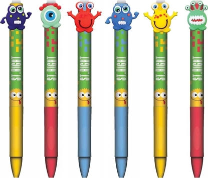 Picture of Teka Wymazywalny dugopis Night Cute Eyes (36szt)