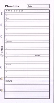 Attēls no Teka Wkad do organizera ST Plan dnia