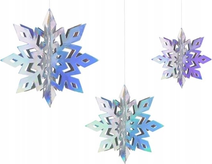 Picture of Teka Zawieszki dekoracyjne ¦nieynki opalizuj±cy 6szt