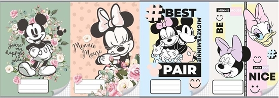 Picture of Teka Zeszyt A5/16K linia potrójna kol, Minnie (20szt)