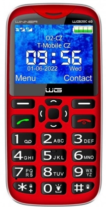 Attēls no TELEFON WINNER GROUP WG20C 4G CZERWONY