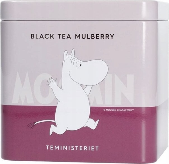 Изображение Teministeriet Herbata sypana Moomin Black Tea Mulberry 100g
