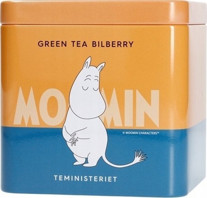 Изображение Teministeriet Herbata sypana Moomin Green Tea Bilberry 100g