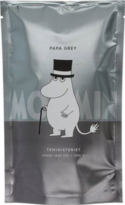 Изображение Teministeriet Herbata sypana Moomin Papa Grey - opakowanie uzupeniajce 100g
