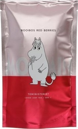 Изображение Teministeriet Herbata sypana Moomin Rooibos Red Berries - opakowanie uzupeniajce 100g