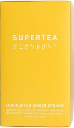 Picture of Teministeriet Herbata Supertea Lemongrass Ginger 20 torebek