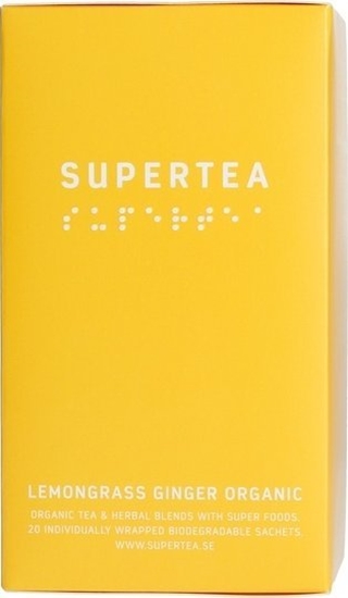 Picture of Teministeriet Herbata Supertea Lemongrass Ginger 20 torebek