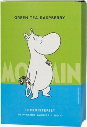 Изображение Teministeriet Herbata zielona malinowa Moomin 20 piramidek