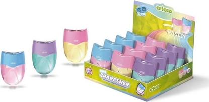 Изображение Temperówka podwójna owalna pastel (12szt) CRICCO