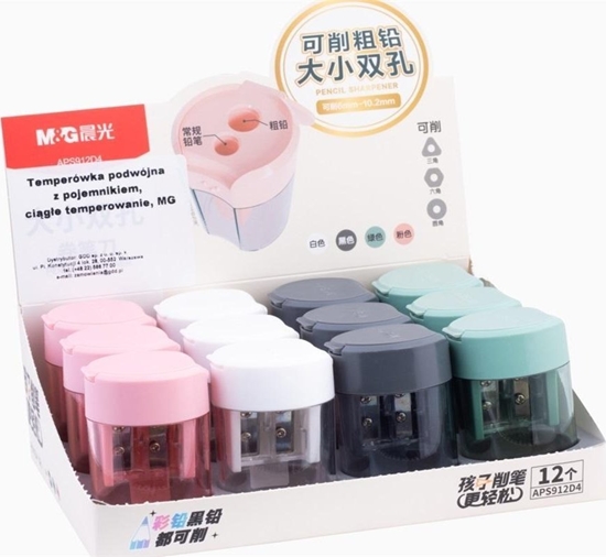 Picture of Temperówka podwójna z pojemnikiem M&G (12szt)