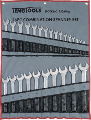 Изображение Teng Tools Zestaw kluczy pasko-oczkowych 6 - 32mm 26szt. (167180108)