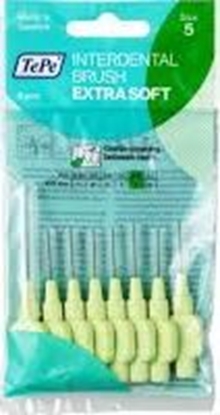 Attēls no TePe Extra Soft 0,8 mm Szczoteczka do przestrzeni midzyzbowych 8szt
