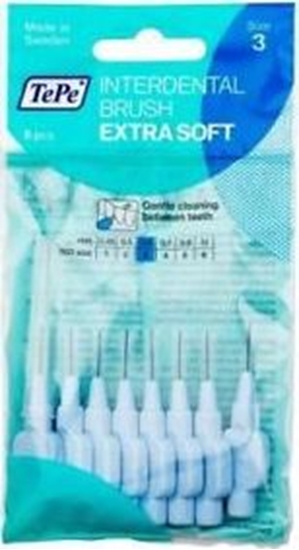 Picture of TePe TePe Extra Soft 0,6 mm Szczoteczka do przestrzeni midzyzbowych 8szt
