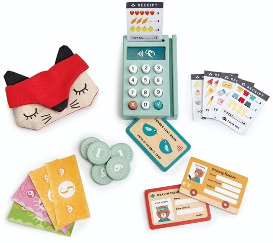 Picture of Terminal patniczy drewniany z akcesoriami