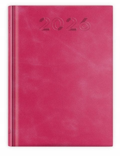 Picture of Terminarz 2026 B6 print malinowy