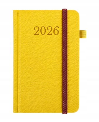 Attēls no Terminarz 2026 tygod. 8x13cm Waran pastele MIX