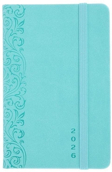 Picture of Terminarz 2026 Tygodniowy 9x14 z gumk MIX