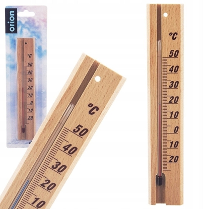 Attēls no Termometr uniwersalny drewniany 20 cm