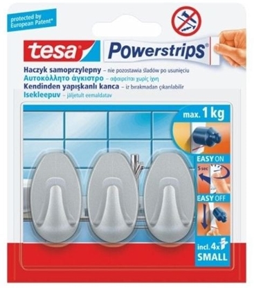 Изображение Tesa Haczyki okrge mae chrom (H5751900)