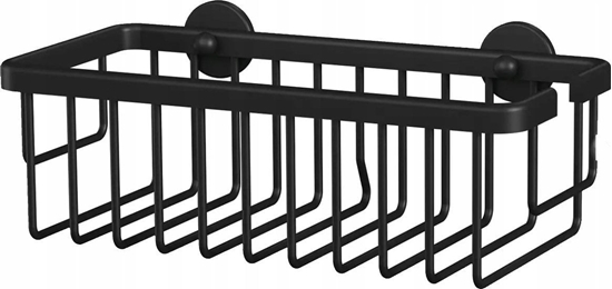 Изображение Tesa TESA 40567-00000-00 MOON BLACK Duschablage Klebstoff Schwarz matt