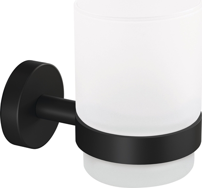 Изображение Tesa TESA MOON BLACK Czarny, Biay Nacienny uchwyt na szczoteczki do zbów