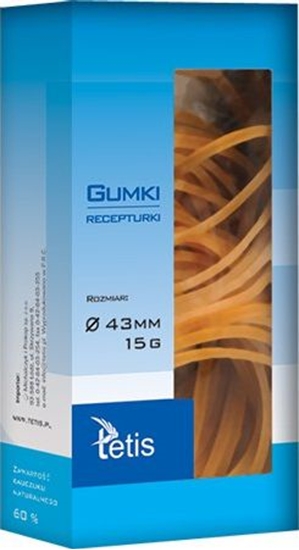 Picture of Tetis Gumki recepturki 80mm 50g. TETIS