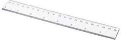 Attēls no Tetis Linijka plastikowa 20 cm