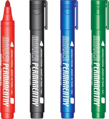 Attēls no Tetis Marker permanentny KM102 czarny