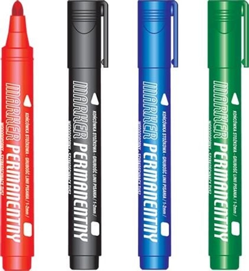 Picture of Tetis Marker permanentny KM102 czarny