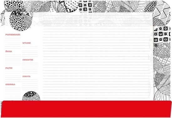 Изображение Tetis Podkad na biurko notes B3 - mandala do kolorowani