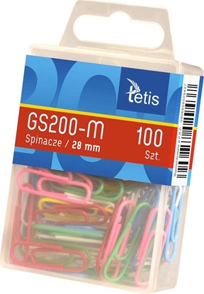 Attēls no Tetis Spinacze okrge kolor 28mm 100szt A12 TETIS