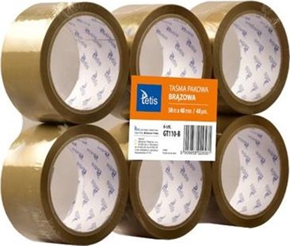 Attēls no Tetis Tama pakowa brzowa 6 szt.