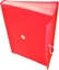 Attēls no Tetis Teczka harmonijkowa PP TETIS z gumk 13 przegród A4 czerwona Tetis TARGI