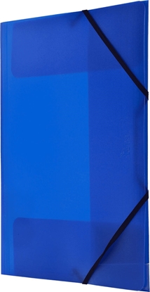 Attēls no Tetis Teczka PP z gumka naron A4 niebieska