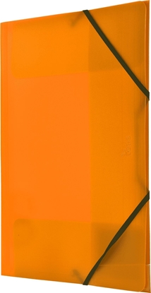 Attēls no Tetis Teczka PP z gumka naron A4 pomaranczowa