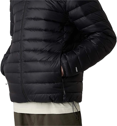 Picture of The North Face Classic Down Hooded Jacket NF0A8D1TJK31 Czarne L