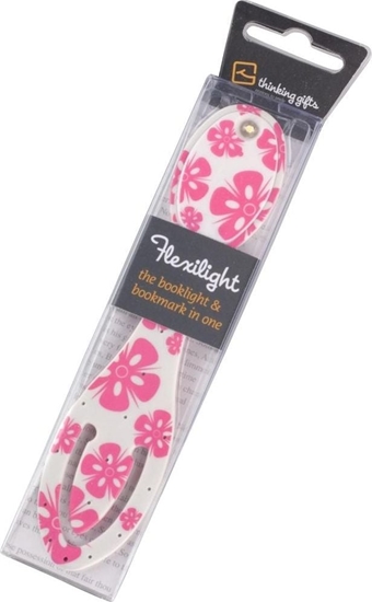 Picture of Thinking Gifts Flexilight Pink Flowers - Lampka do ksiki Kwiaty