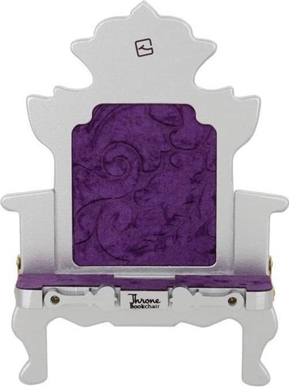 Изображение Thinking Gifts Tron srebrny podstawka pod ksik/tablet Throne