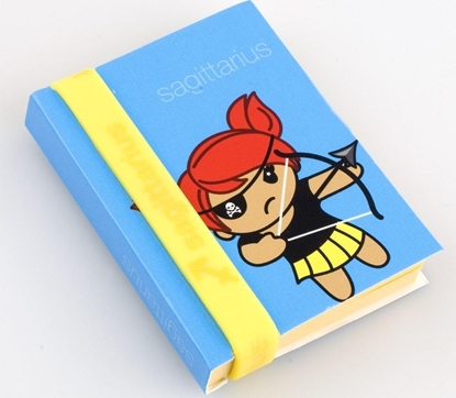 Picture of Thinking Gifts Zodiak - notatnik z opask na rk - Strzelec (335123)