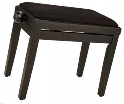 Attēls no Thomann KB-15BM Piano Bench Velor, Black