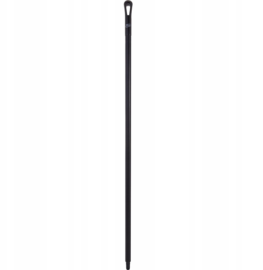 Изображение Threaded handle, Vikan, 150cm, Ø3.2cm, black, glass/PP, ultra hygienic
