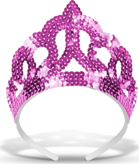 Изображение Tiara z cekinami róowa